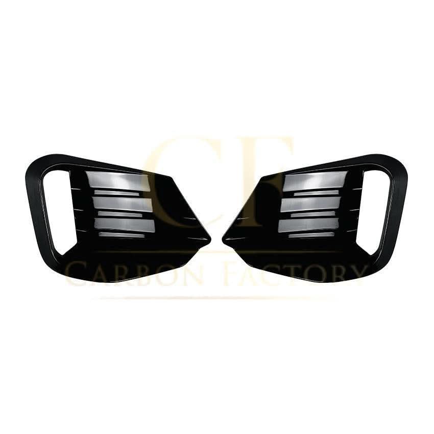 Gloss Black Front Bumper Inserts for BMW 3 Series G20 G21 LCI 23-25 - Carbon Factory
