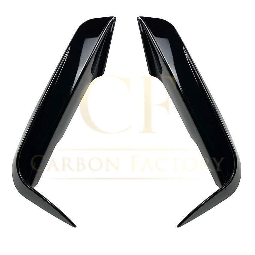 Gloss Black Front Bumper Trims for BMW F30 F31 3 Series 12-19 - Carbon Factory