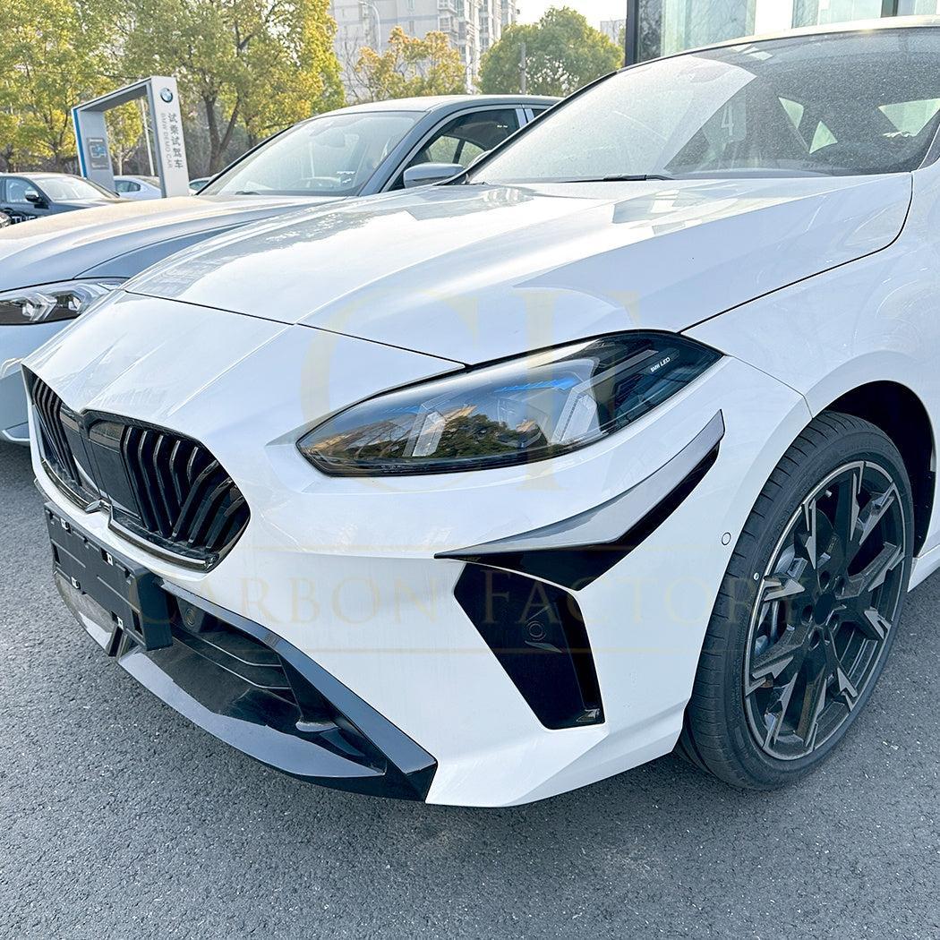 Gloss Black Front Bumper Trims for BMW F74 2 Series Gran Coupe 25-Present - Carbon Factory