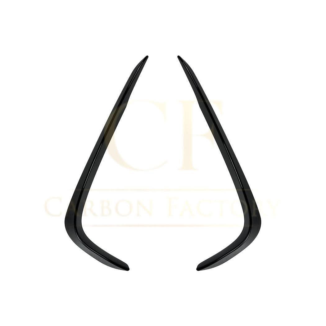 Gloss Black Front Canards for BMW F10 F11 5 Series 11-17 - Carbon Factory