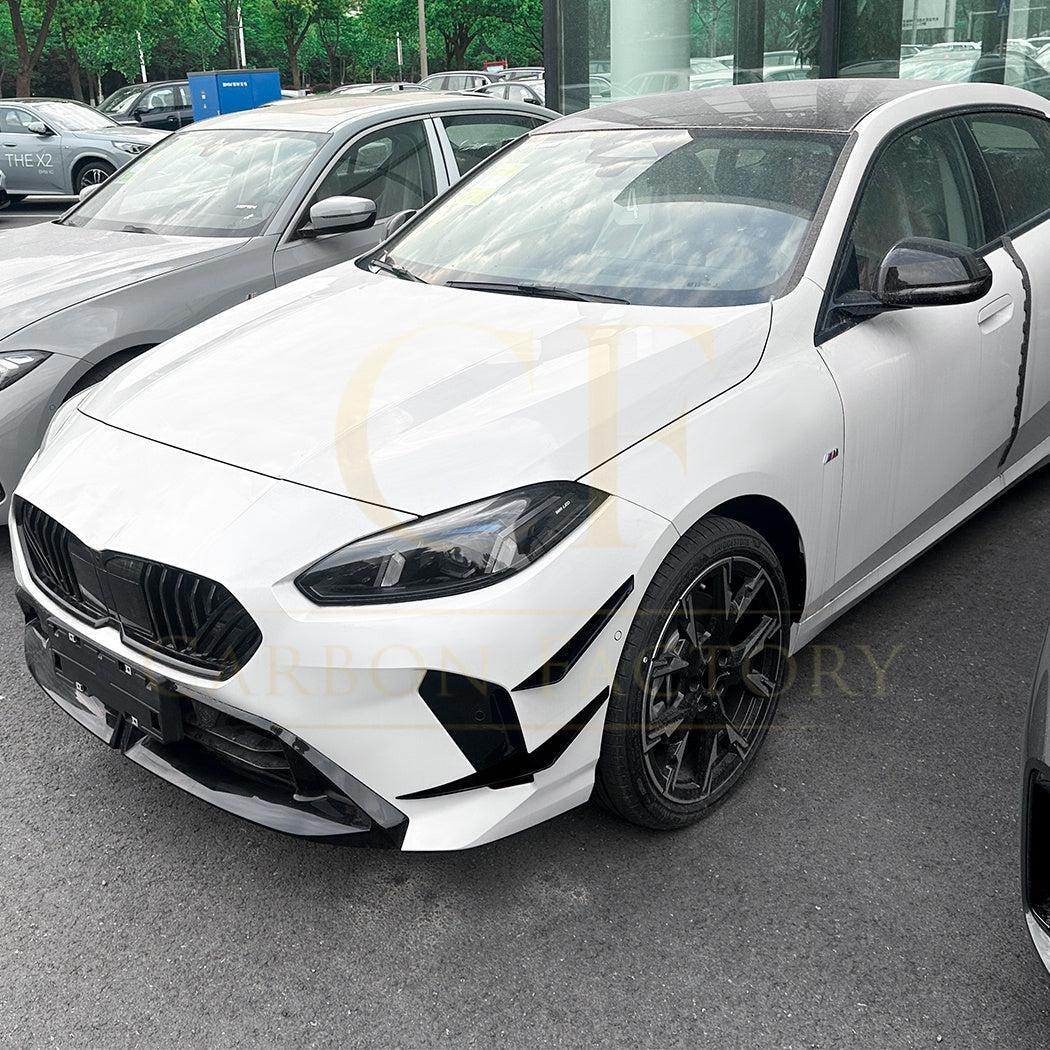 Gloss Black Front Canards for BMW F74 2 Series Gran Coupe 25-Present - Carbon Factory