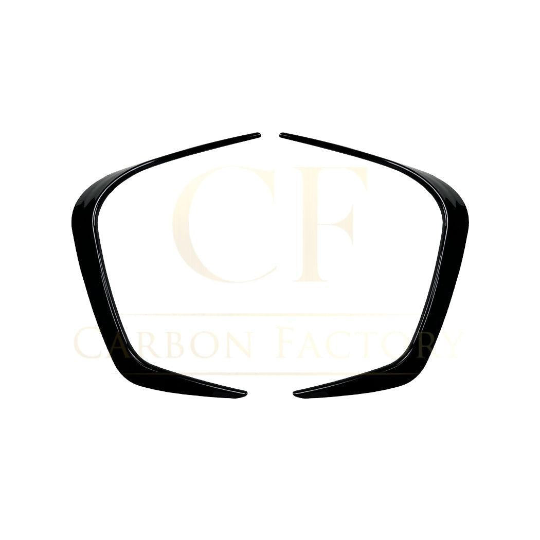 Gloss Black Front Canards for BMW G42 2 Series Coupe 21-Present - Carbon Factory