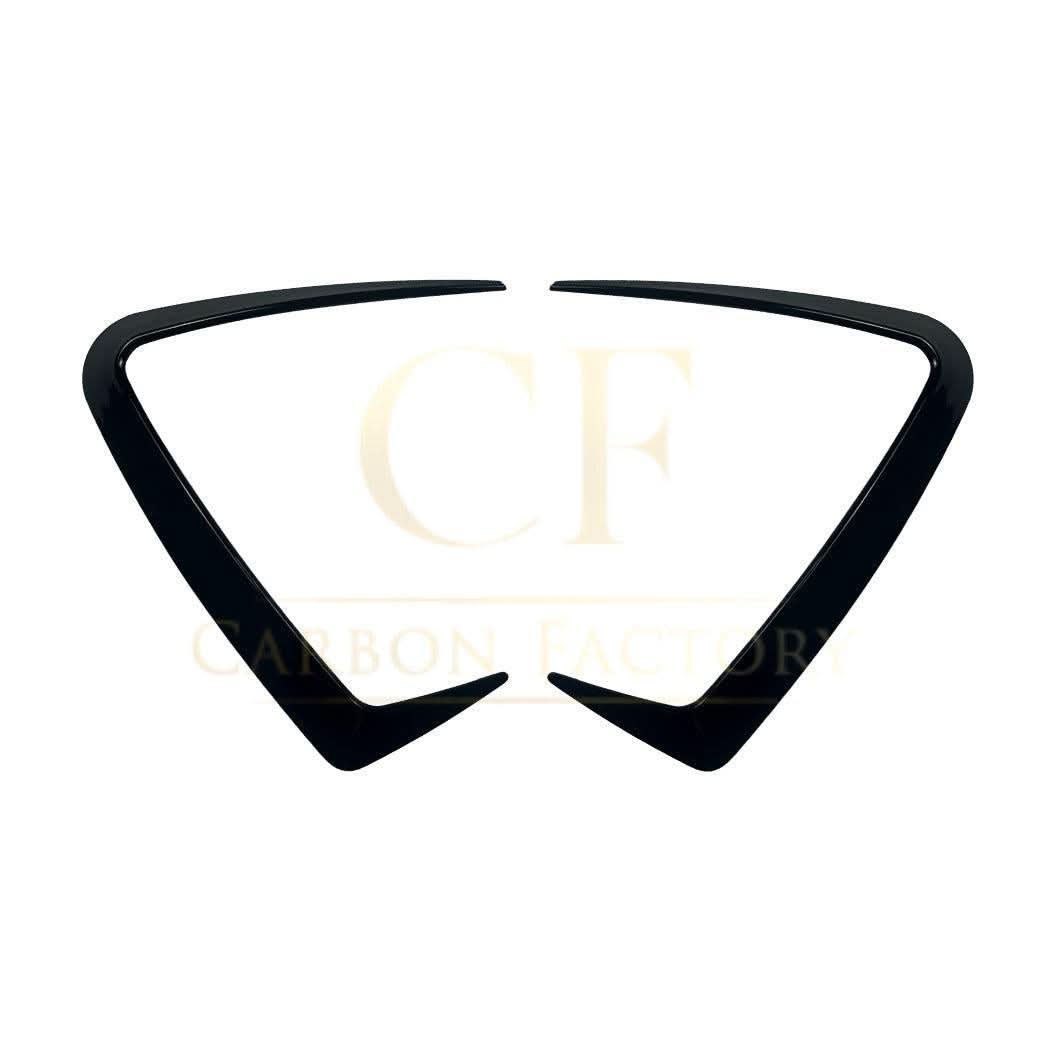 Gloss Black Front Canards for BMW G45 X3 25-Present - Carbon Factory