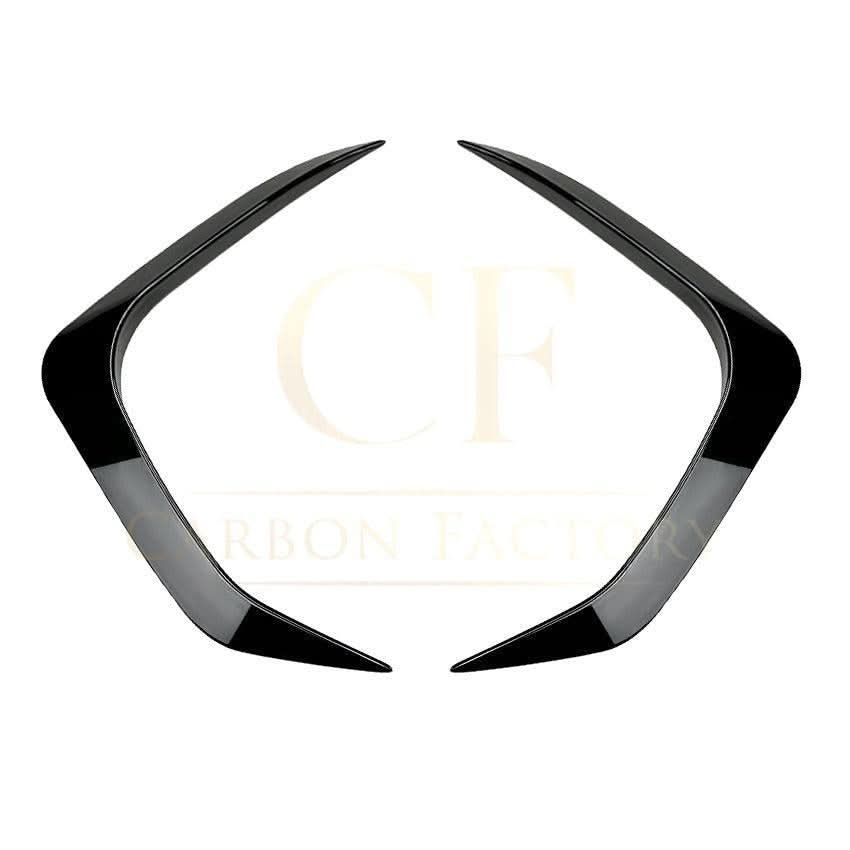 Gloss Black Front Canards for BMW U11 X1 2022-Present - Carbon Factory