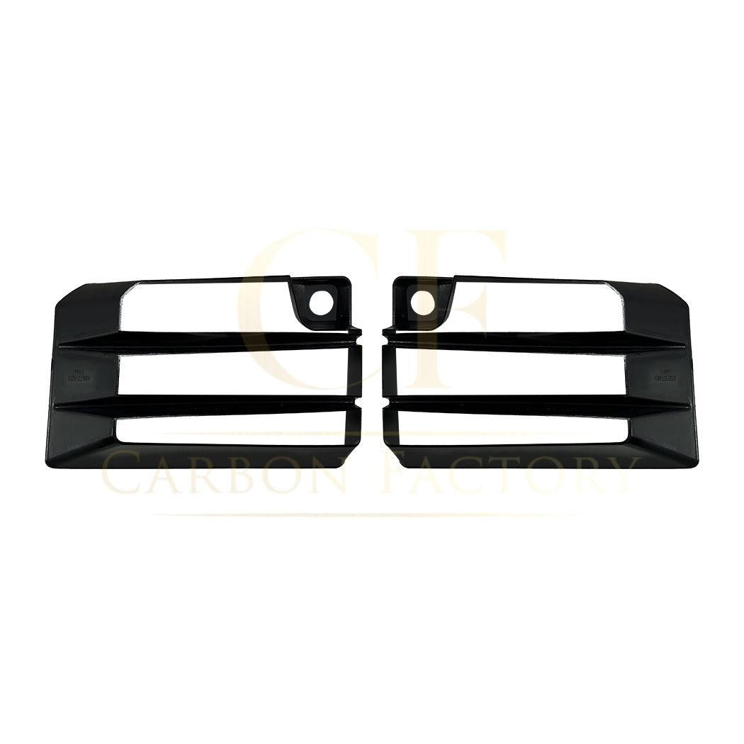 Gloss Black Front Side Grilles for BMW G87 M2 23-Present - Carbon Factory
