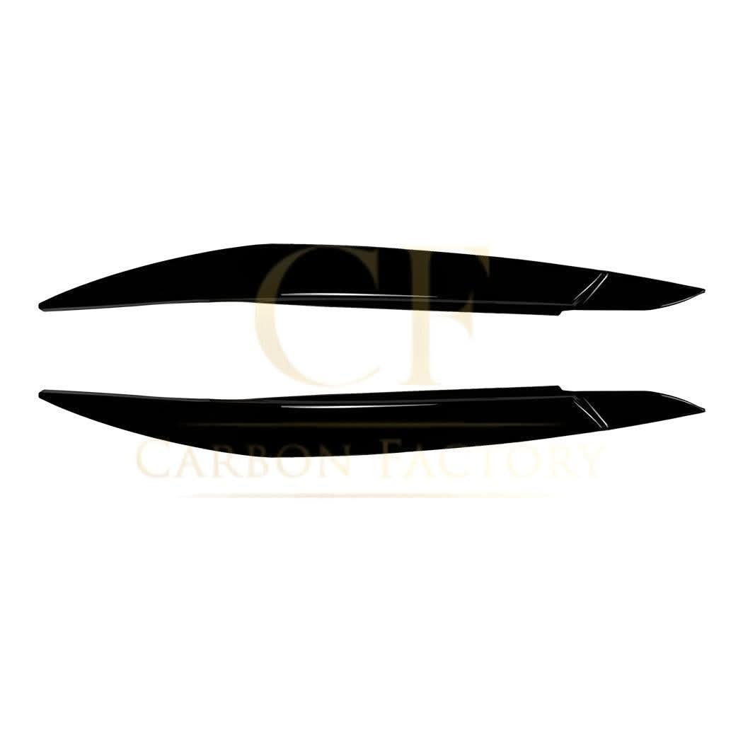 Gloss Black Headlight Trims for BMW E71 X6 08-14 - Carbon Factory