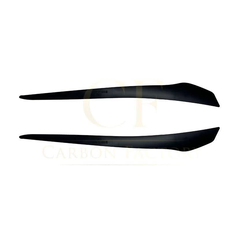 Gloss Black Headlight Trims for BMW E92 E93 3 Series LCI 09-13 - Carbon Factory