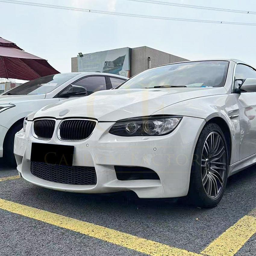 Gloss Black Headlight Trims for BMW E92 E93 Pre LCI 3 Series 05-08 & E90 M3 05-12 - Carbon Factory