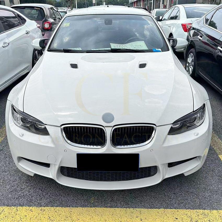 Gloss Black Headlight Trims for BMW E92 E93 Pre LCI 3 Series 05-08 & E90 M3 05-12 - Carbon Factory