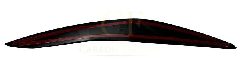 Gloss Black Headlight Trims for BMW F10 F11 5 Series inc M5 Pre-LCI 10-14 - Carbon Factory