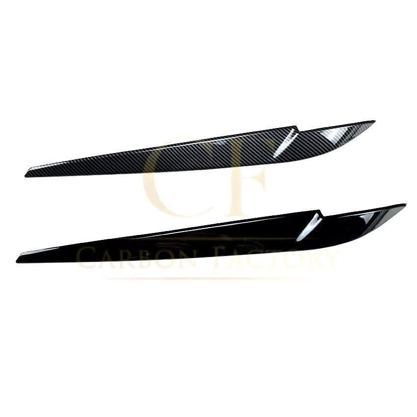 Gloss Black Headlight Trims for BMW F15 X5 F16 X6 14-18 - Carbon Factory