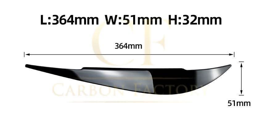Gloss Black Headlight Trims for BMW F32 F33 F36 4 Series 14-20 - Carbon Factory
