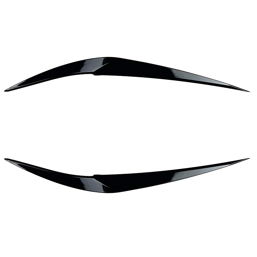 Gloss Black Headlight Trims for BMW F48 X1 16-22 - Carbon Factory