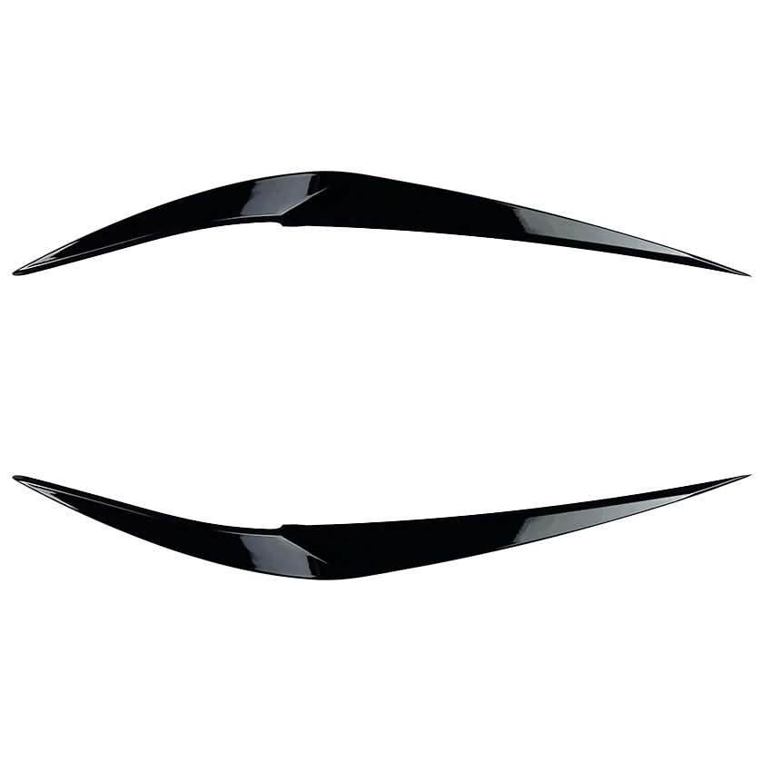 Gloss Black Headlight Trims for BMW F48 X1 16-22 - Carbon Factory