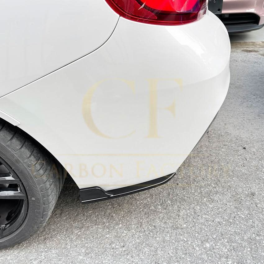 Gloss Black Rear Bumper Spats for BMW F22 F23 2 Series 14-20 - Carbon Factory