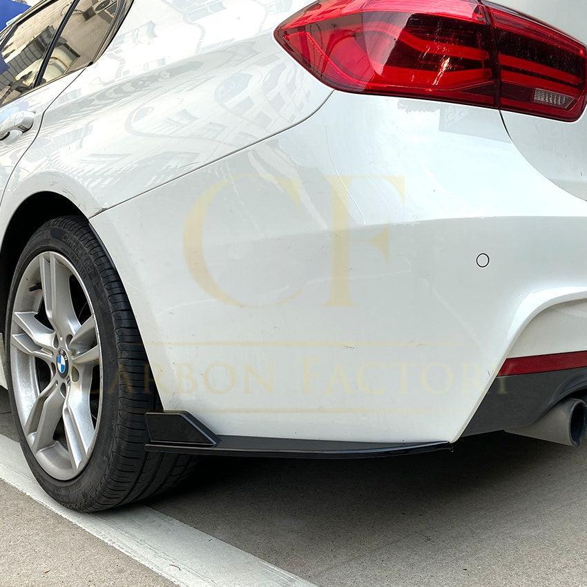 Gloss Black Rear Bumper Spats for BMW F30 F31 3 Series 12-19 - Carbon Factory