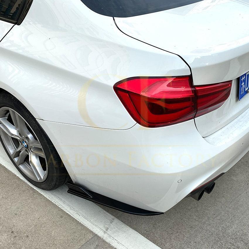 Gloss Black Rear Bumper Spats for BMW F30 F31 3 Series 12-19 - Carbon Factory