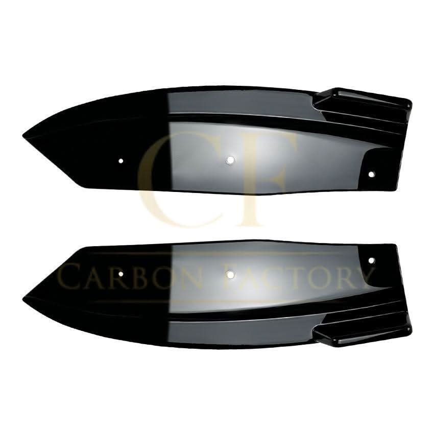Gloss Black Rear Bumper Spats for BMW G02 X4 Pre-LCI 18-21 - Carbon Factory