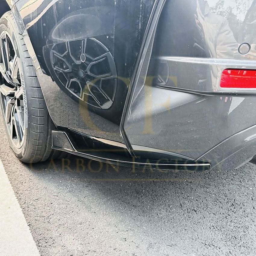 Gloss Black Rear Bumper Spats for BMW G26 4 Series 20-Present - Carbon Factory