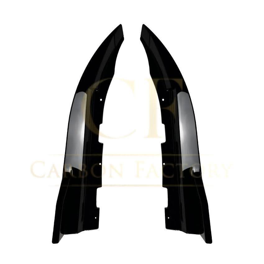 Gloss Black Rear Bumper Spats for BMW G26 4 Series 20-Present - Carbon Factory