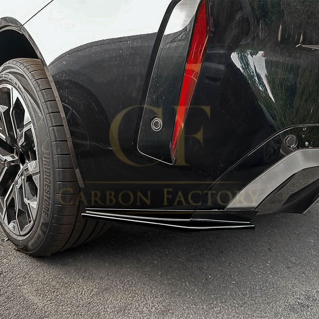 Gloss Black Rear Bumper Spats for BMW G45 X3 25-Present - Carbon Factory