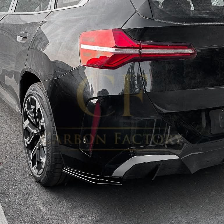 Gloss Black Rear Bumper Spats for BMW G45 X3 25-Present - Carbon Factory