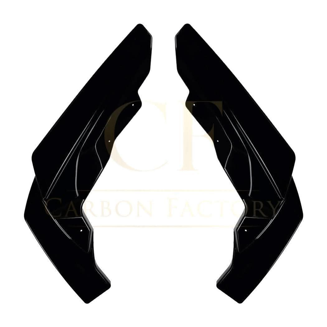 Gloss Black Rear Bumper Spats for BMW G87 M2 23-Present - Carbon Factory