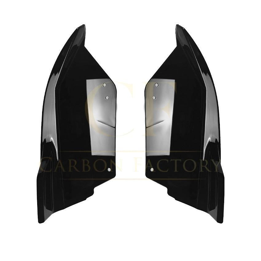 Gloss Black Rear Bumper Spats for BMW U11 X1 2022-Present - Carbon Factory