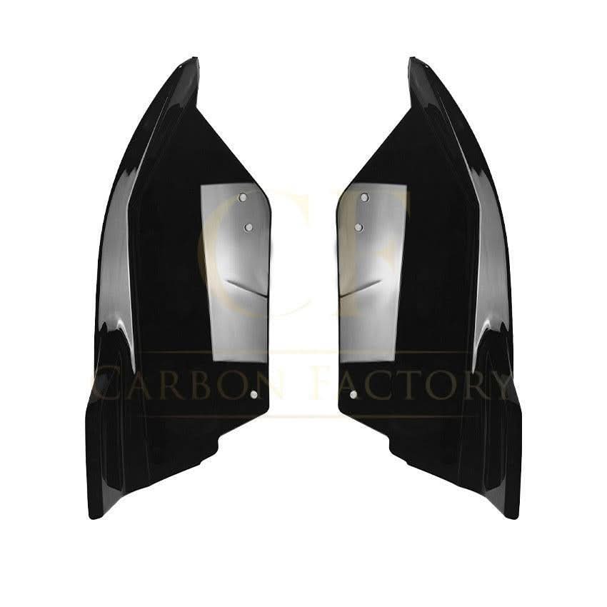 Gloss Black Rear Bumper Spats for BMW U11 X1 2022-Present - Carbon Factory