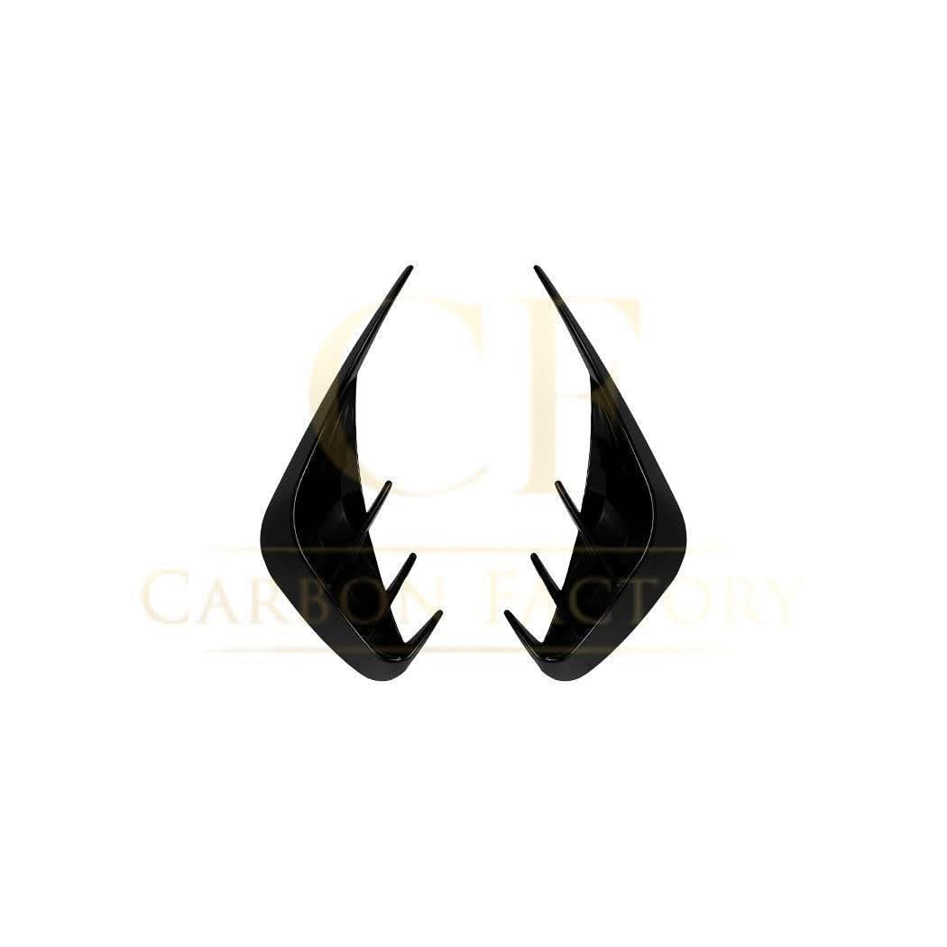 Gloss Black Rear Bumper Trims for BMW G21 3 Series 19-Present - Carbon Factory