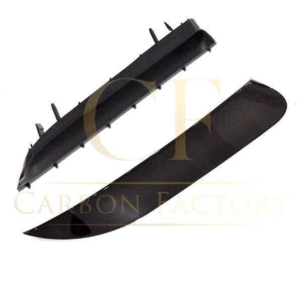 Gloss Black Rear Bumper Trims for Mercedes Benz W117 CLA 13-18 - Carbon Factory