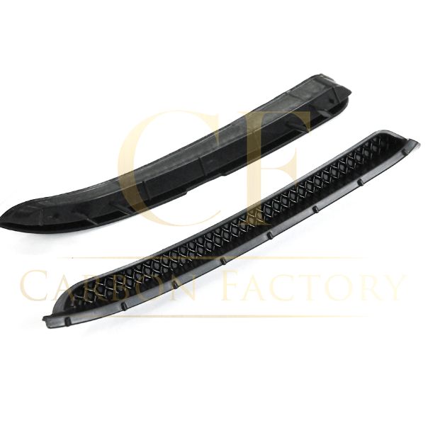 Gloss Black Rear Bumper Trims for Mercedes Benz W117 CLA 13-18 - Carbon Factory