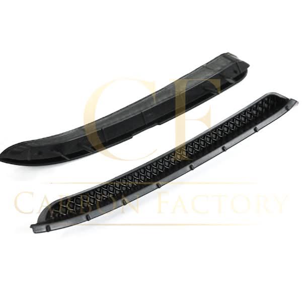 Gloss Black Rear Bumper Trims for Mercedes Benz W117 CLA 13-18 - Carbon Factory