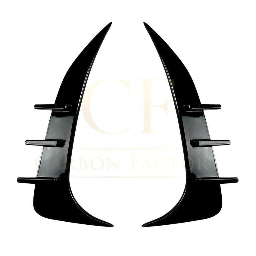 Gloss Black Rear Canards for BMW F44 2 Series 4 Door 20-Present - Carbon Factory