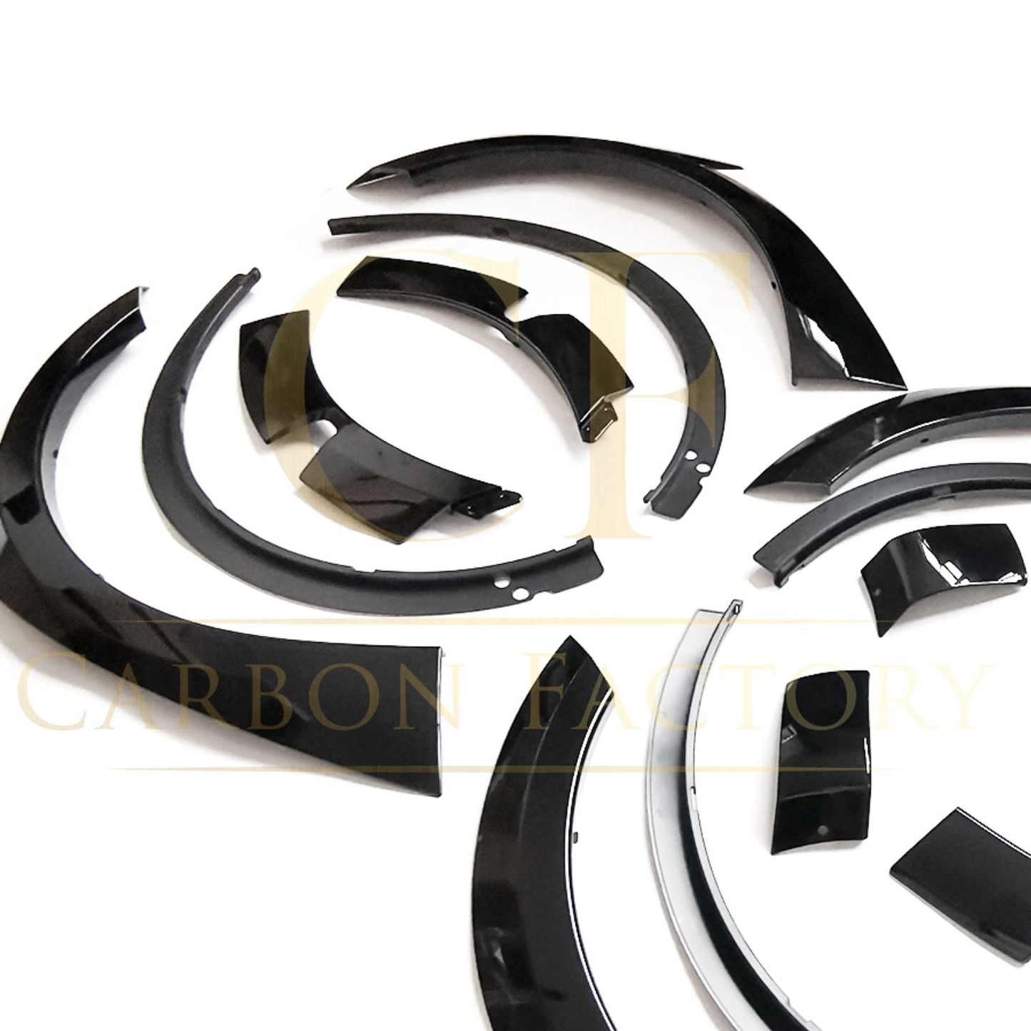 Gloss Black Wheel Fender Arches for Tesla Model 3 19-23 - Carbon Factory