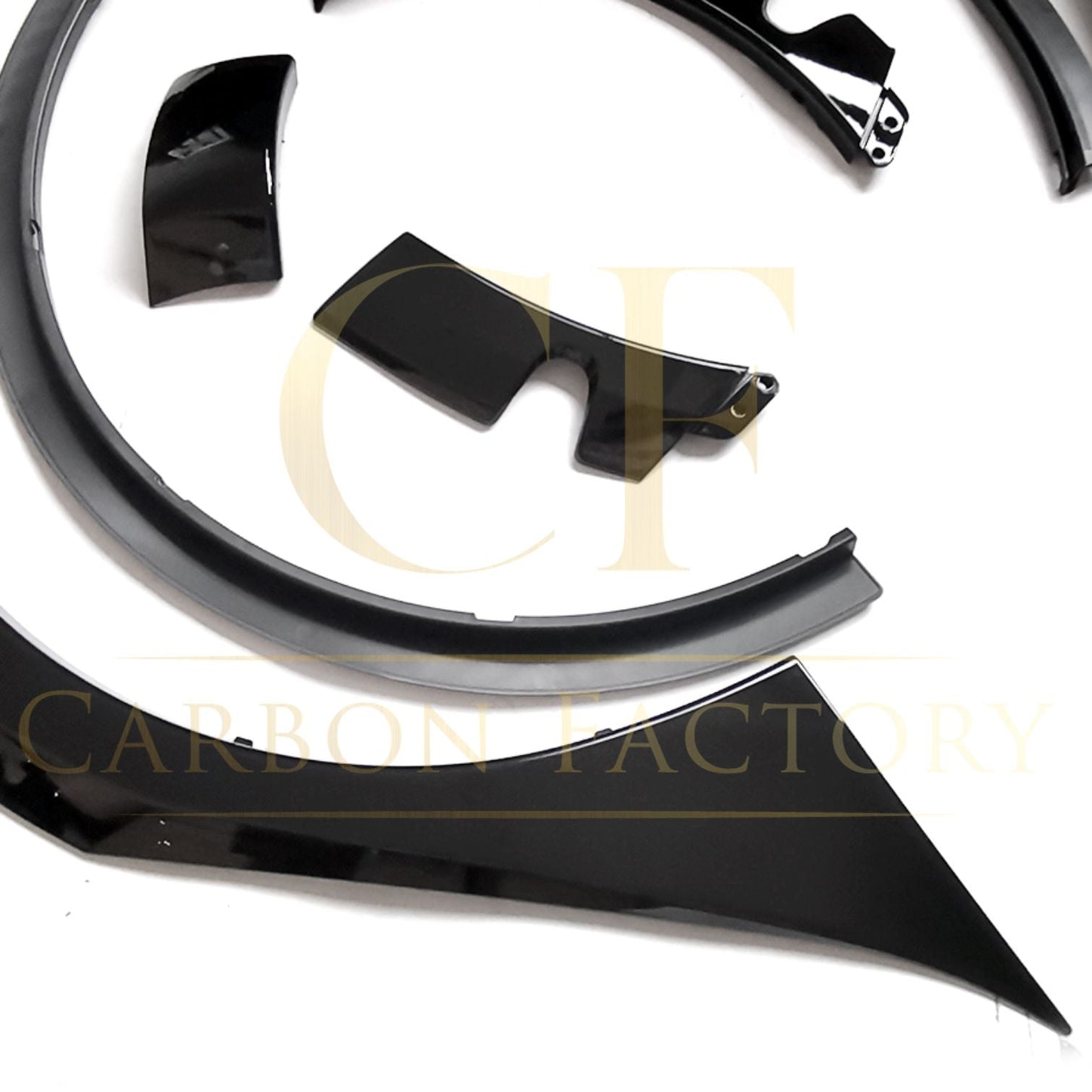 Gloss Black Wheel Fender Arches for Tesla Model 3 19-23 - Carbon Factory