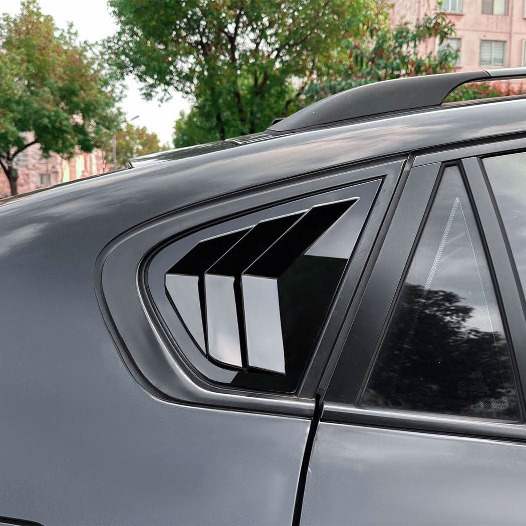 Gloss Black Window Louver for BMW E71 X6 08-14 - Carbon Factory
