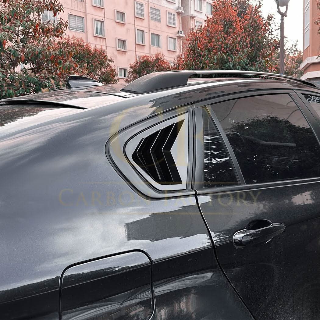 Gloss Black Window Louver for BMW E71 X6 08-14 - Carbon Factory