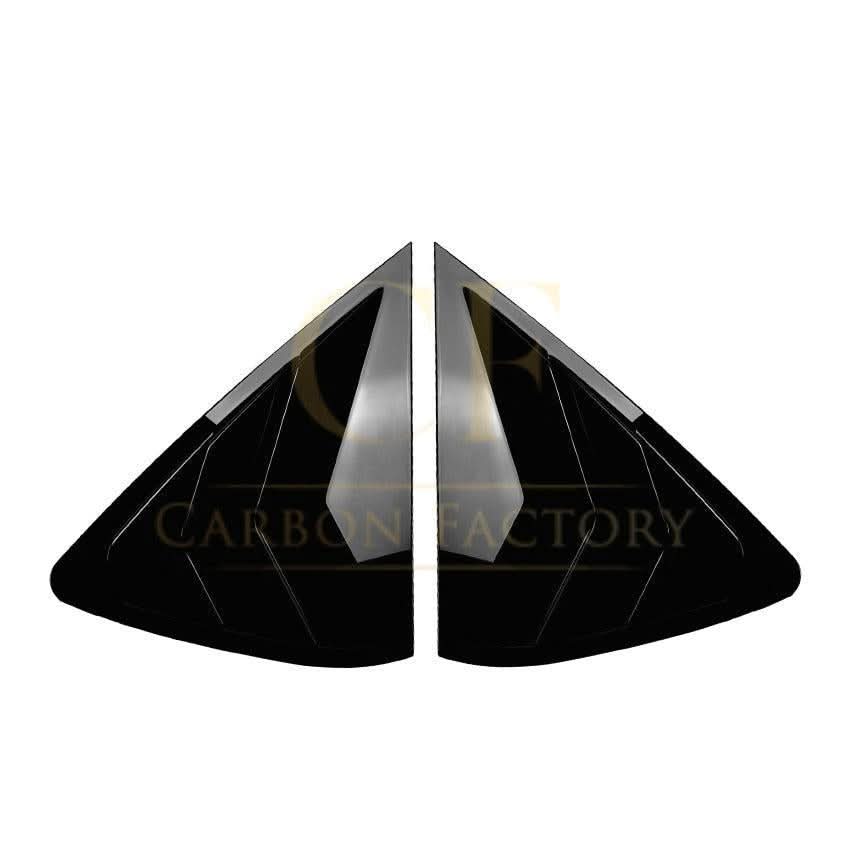 Gloss Black Window Louver Vent for BMW F16 X6 14-18 - Carbon Factory