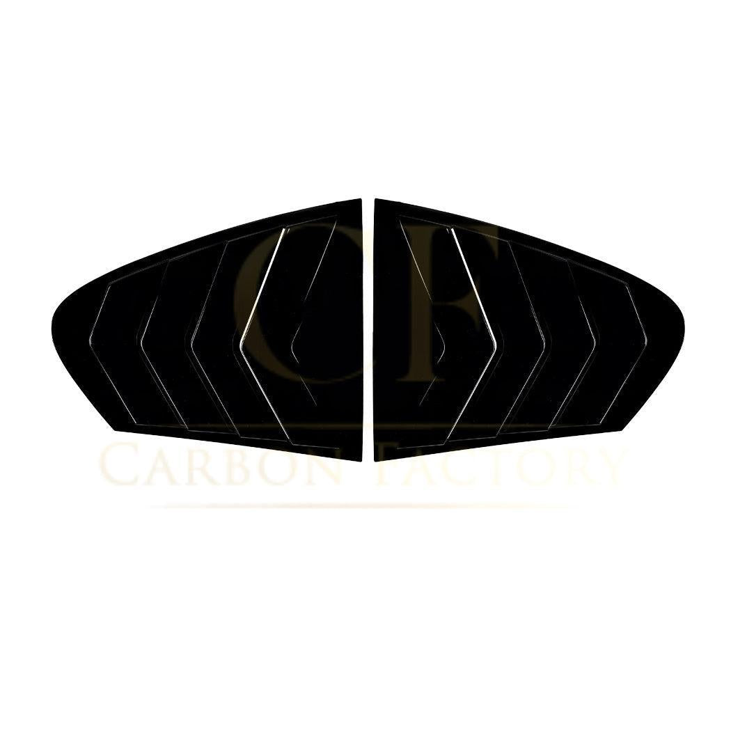 Gloss Black Window Louver Vents for BMW F10 5 Series 11-17 - Carbon Factory
