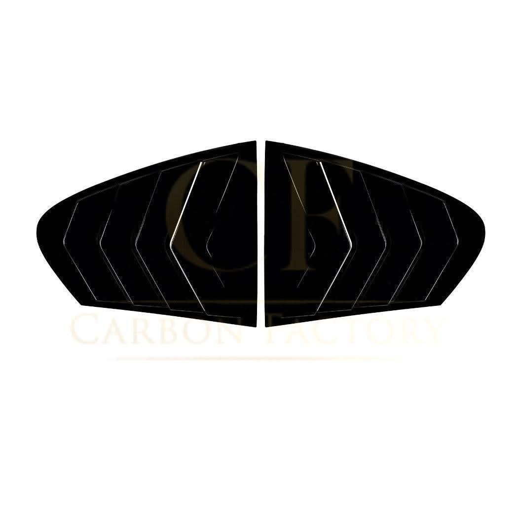 Gloss Black Window Louver Vents for BMW F10 5 Series 11-17 - Carbon Factory