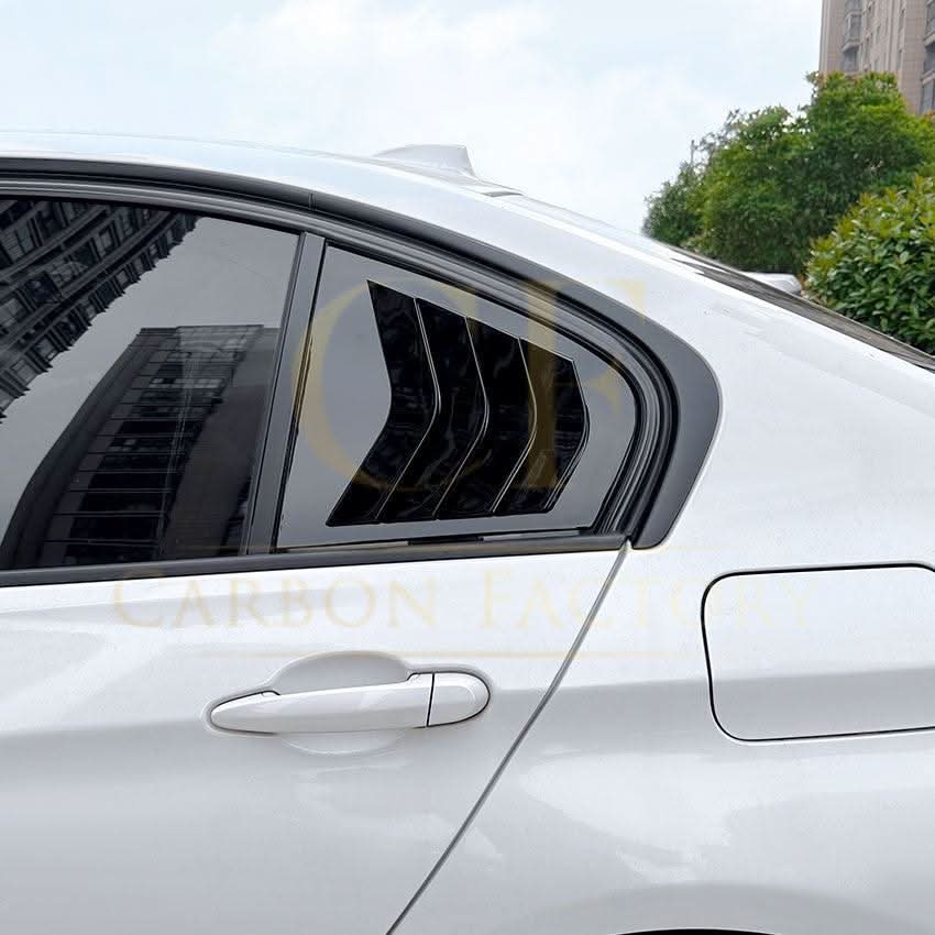 Gloss Black Window Louver Vents for BMW F30 F31 3 Series 12-19 - Carbon Factory