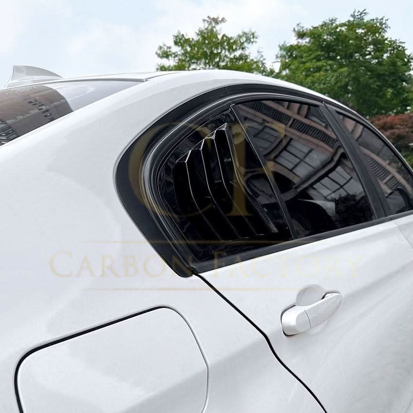 Gloss Black Window Louver Vents for BMW F30 F31 3 Series 12-19 - Carbon Factory