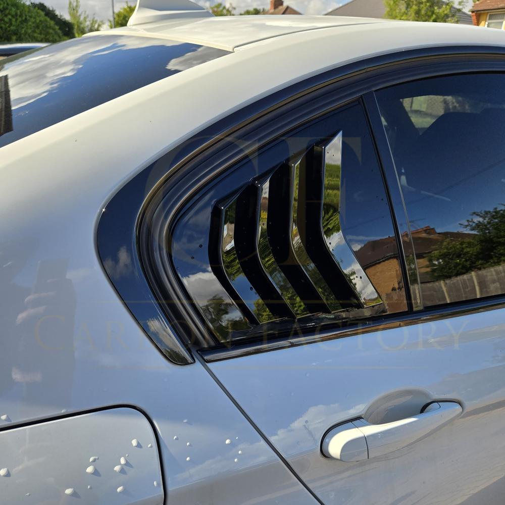 Gloss Black Window Louver Vents for BMW F30 F31 3 Series 12-19 - Carbon Factory