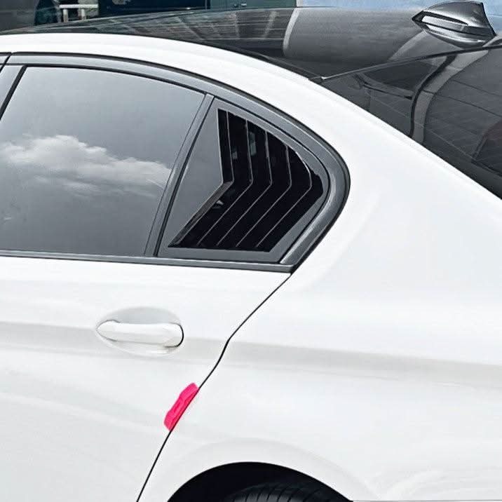 Gloss Black Window Louver Vents for BMW G30 5 Series 17-24 - Carbon Factory