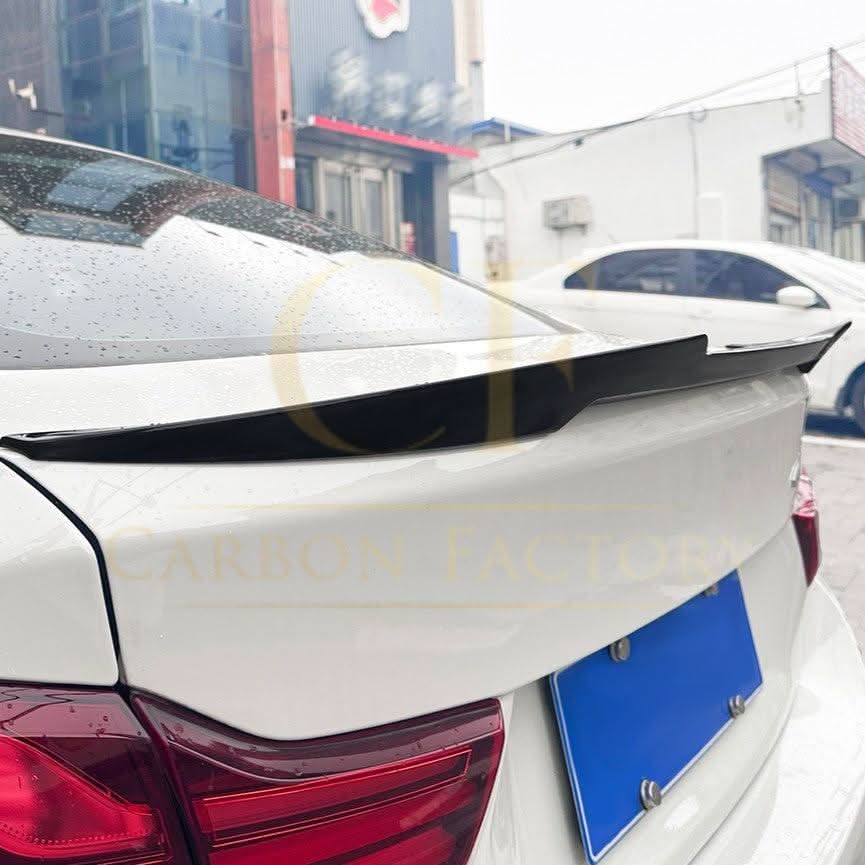 Small V Style Gloss Black Spoiler for BMW F36 4 Series Gran Coupe 14-20 - Carbon Factory
