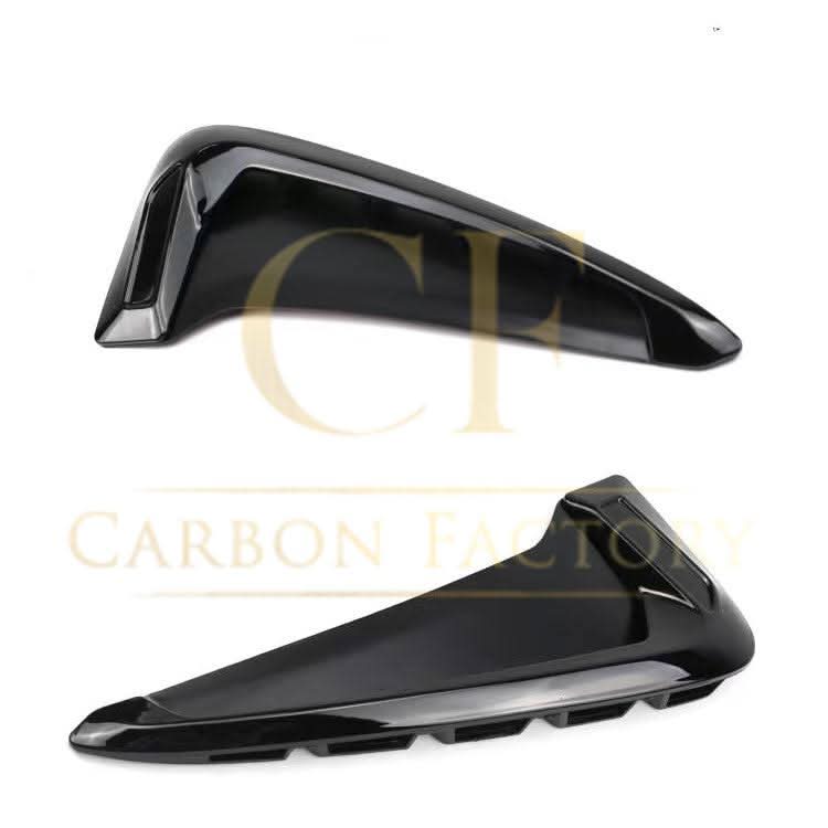 V1 Gloss Black Side Vent Fender Trims for BMW F15 X5 14-18 - Carbon Factory