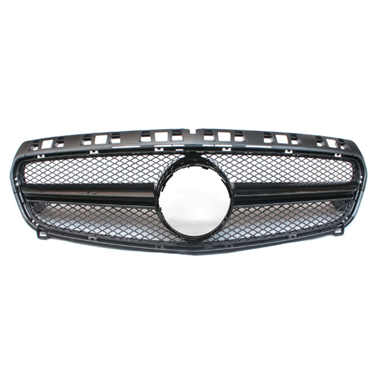 AMG Style Silver Front Grille for Mercedes Benz W176 A Class 12-15 - Carbon Factory