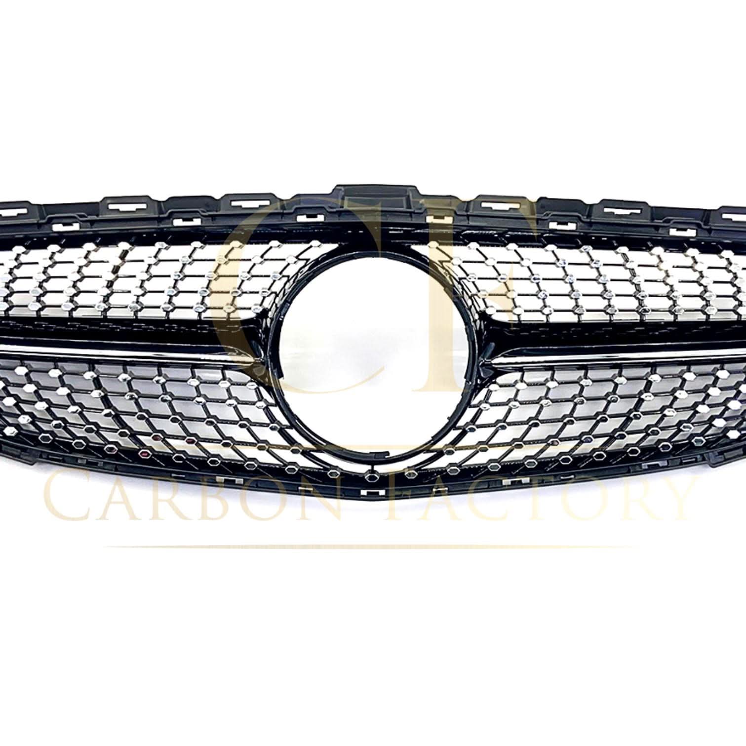 Diamond Style Front Grille for Mercedes Benz W205 C Class 14-18 - Carbon Factory