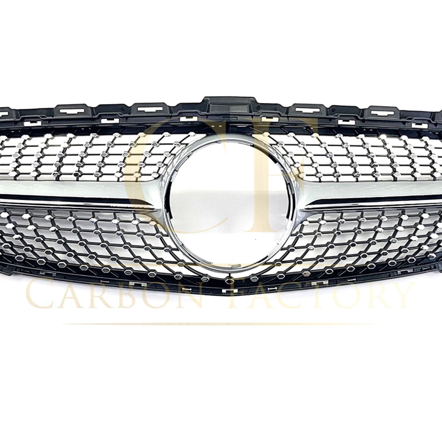 Diamond Style Front Grille for Mercedes Benz W205 C Class 14-18 - Carbon Factory